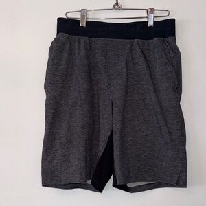 Lululemon Men's Athletic Charcoal Shorts